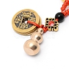 Iron Copper Cash Keychains KEYC-WH0020-01-3