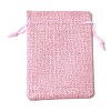 12Pcs 12 Styles Valentine's Day Printed Rectangle Burlap Cloth Packing Pouches ABAG-U006-02C-3