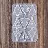 Christmas Pendants DIY Silicone Mold DIY-K073-19B-4