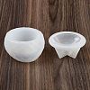 Faceted Hexagon DIY Candle Cup Silicone Molds DIY-Q037-09B-4