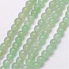 Natural Green Aventurine Bead Strands G-K146-14-3mm-2