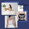 1Pc 3D Butterfly Polyester Computerized Embroidery Appliques for Wedding Dress DIY-GF0006-64-7