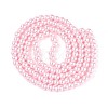 Baking Paint Pearlized Glass Pearl Round Bead Strands HY-Q003-6mm-05-01-2