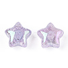 Transparent Crackle Acrylic Beads LS-TACR-S148-03E-2