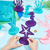 Ocean Series Felt Display Decorations DJEW-WH0058-39-3
