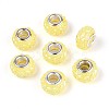 Opaque Resin European Beads RESI-T057-29L-1