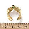 304 Stainless Steel Cuff Rings for Women RJEW-D302-03G-08-3
