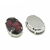 Sew on Rhinestone RGLA-T091-13x18mm-18P-2
