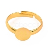 Adjustable Brass Finger Rings Components KK-WH0054-22A-G-1