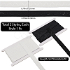 10M 2 Colors Polyester Non-Slip Silicone Elastic Gripper Bands for Garment Sewing SRIB-GF0001-48-2