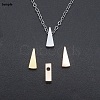 Non-Tarnish 201 Stainless Steel Charms STAS-R109-JA422-1-2