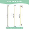30Pcs 3 Styles 925 Sterling Silver Head Pins & Eye Pins STER-PH0003-30-4