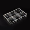 Rectangle Shaped Plastic Jewelry Bead Containers LS-OBOX-O002-03-1