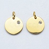 316 Surgical Stainless Steel Pendants STAS-K178-06G-1