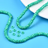 Handmade Polymer Clay Beads Strands CLAY-N008-010F-6