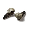 Crow Raven Bird Skull Resin Home Display Decoration RESI-A018-01A-3