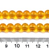 Transparent Glass Beads Strands GLAA-T032-T8mm-11-4