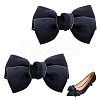 Polyester Bowknot Shoe Decorations AJEW-WH0323-25F-2