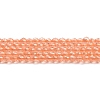 Transparent Glass Beads Strands GLAA-H021-03-03-2