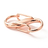 Zinc Alloy DIY Bags Adjustable Clasps Accessories PALLOY-A068-06RG-3