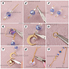 DIY Pendant Decoration Suncatchers Making Kit DIY-SC0024-01-6