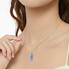 18Pcs 9 Styles Natural Gemstone Pendants FIND-FH0006-44-5