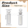 2Pcs 304 Stainless Steel Openable Pendants STAS-LP0002-73-2
