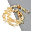 Natural Yellow Opal Nuggets Beads Strands G-B125-A04-01-2