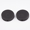 Natural Pear Wood Beads WOOD-T009-2.0cm-01-2