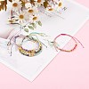 Adjustable Nylon Cord Braided Bead Bracelets BJEW-JB06024-7