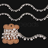 1Yard Round Crystal Glass Rhinestone Cup Chains DIY-PJ0001-43B-3