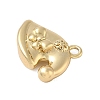 Christmas Brass Charms KK-H521-03G-2