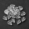 20Pcs Transparent Glass Beads GLAA-Q103-01G-2