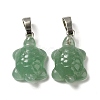 Natural & Synthetic Mixed Gemstone Pendants G-F758-A-P-2