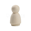Unfinished Blank Wooden Dolls Sculpture PW-WGE1180-07-1