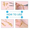 Tibetan Style Hook and Eye Clasps K08ZJ011-3