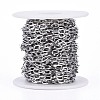 Tarnish Resistant 304 Stainless Steel Cable Chains CHS-H007-32P-6