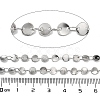 Non-Tarnish 304 Stainless Steel Link Chain CHS-H026-05A-P-2