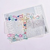 DIY Star/Heart/Flower/Rabbit Shaker Filler Silhouette Silicone Quicksand Molds DIY-G079-03A-2