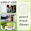 24Pcs 304 Stainless Steel Mesh Lids for Water Planting Glass Vase AJEW-BC0002-18-5