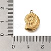 PVD Vacuum Plating 201 Stainless Steel Pendants STAS-C111-21G-3
