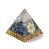 Orgonite Pyramid Resin Energy Generators DJEW-D013-04D-2