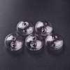 Transparent Handmade Blown Glass Globe Beads GLAA-T012-52E-1