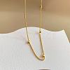 8 Heart Stainless Steel Link Chain Necklaces for Women FS-WG5BF1A-01-3