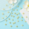 40Pcs 2 Styles Brass Spacer Beads KK-CJ0002-21-5