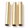 Brass Tube Beads KK-Y003-73J-G-1