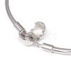 Non-Tarnish 304 Stainless Steel European Style Bangle Making MAK-G014-04P-3