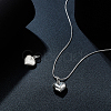 925 Sterling Silver Peach Heart Charms FIND-PH0021-55B-5
