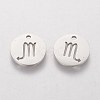 Non-Tarnish 304 Stainless Steel Charms STAS-Q201-T095-8-2