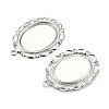 Non-Tarnish 304 Stainless Steel Pendant Cabochon Settings X-STAS-I167-03P-2